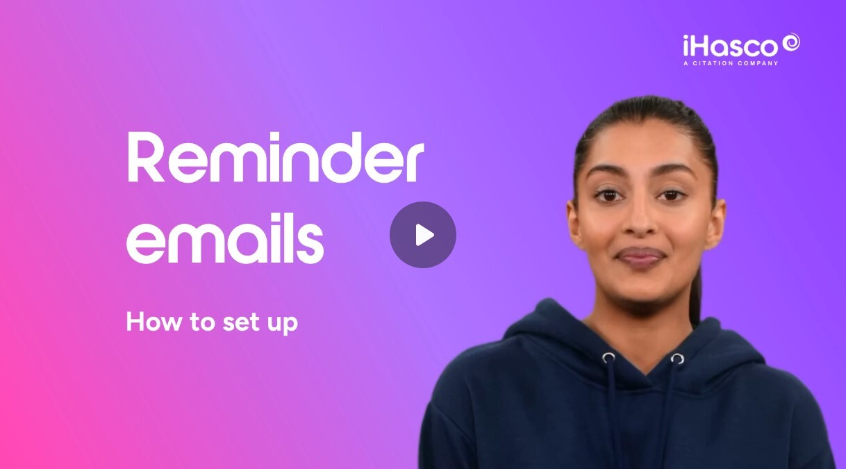 Reminder emails